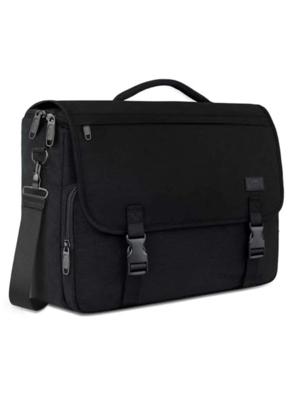 Water Resistant Polyester Laptop Messenger Bag Briefcase for Work